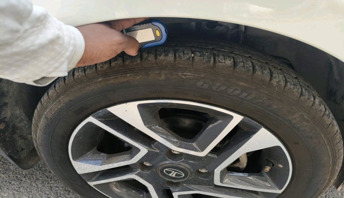 2024 Tata Tiago XZA PLUS PETROL, Petrol, Automatic, 4,129 km, tyre