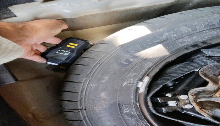 2021 Tata NEXON XZ PLUS PETROL SUNROOF, Petrol, Manual, 76,811 km, tyre