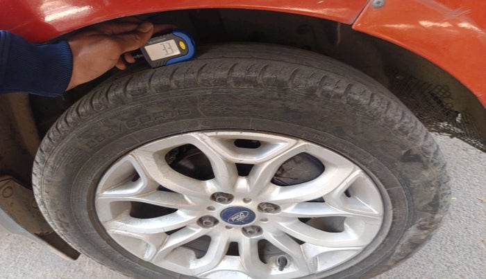 2014 Ford Ecosport TITANIUM 1.5L DIESEL, Diesel, Manual, 1,11,589 km, tyre