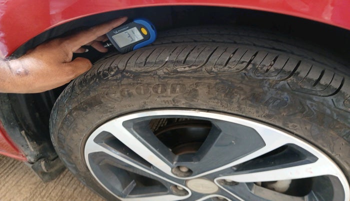 2022 Tata ALTROZ XZA PLUS, Petrol, Automatic, 24,773 km, tyre