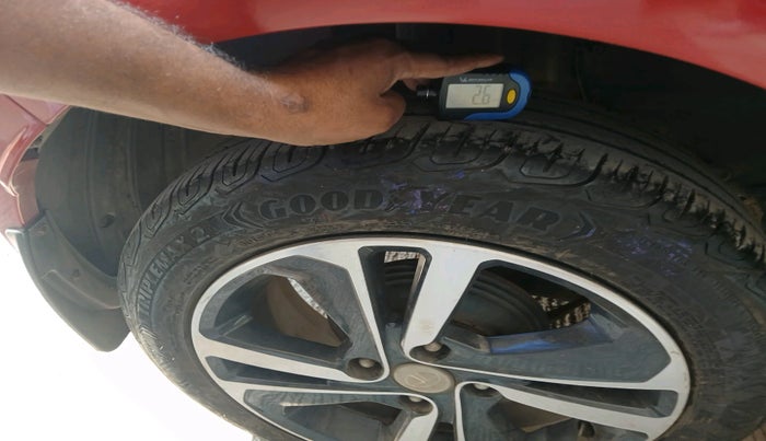 2022 Tata ALTROZ XZA PLUS, Petrol, Automatic, 24,773 km, tyre