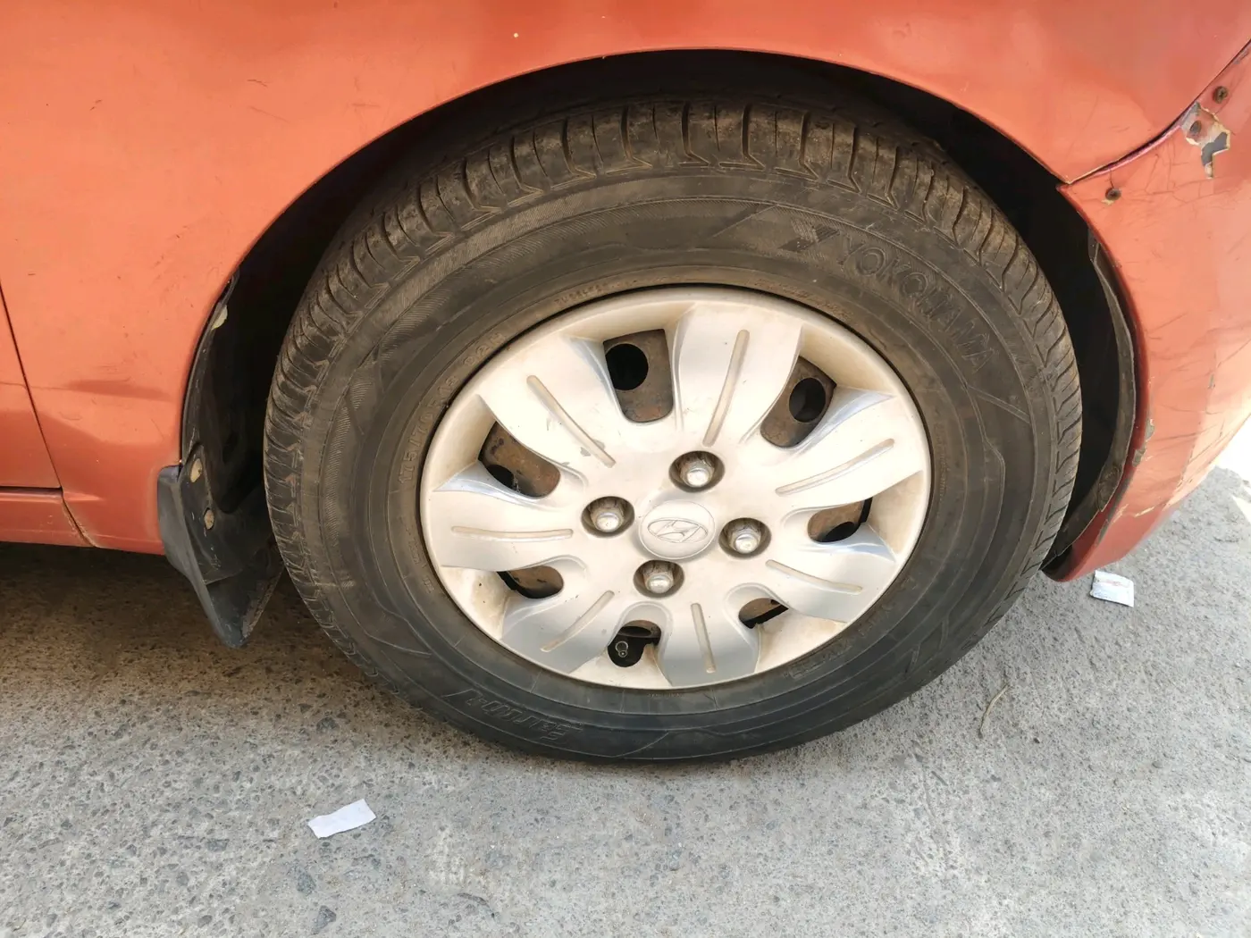2008 Hyundai i10 MAGNA 1.2, Petrol, Manual, 80,269 km, tyre