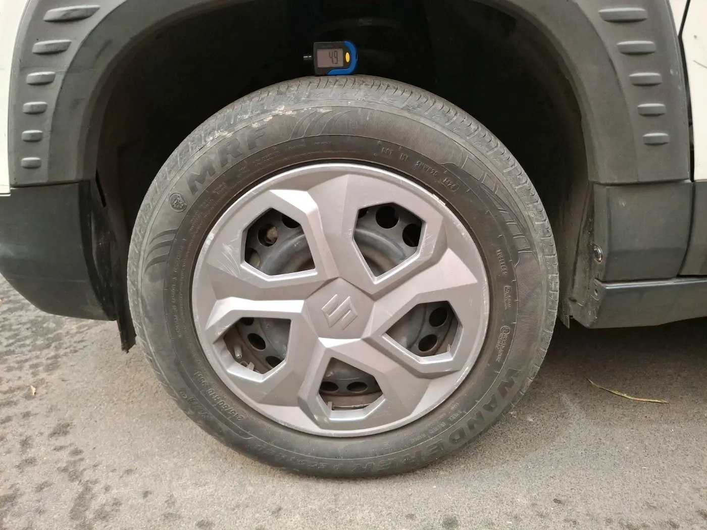 2024 Maruti BREZZA LXI, Petrol, Manual, 11,962 km, tyre