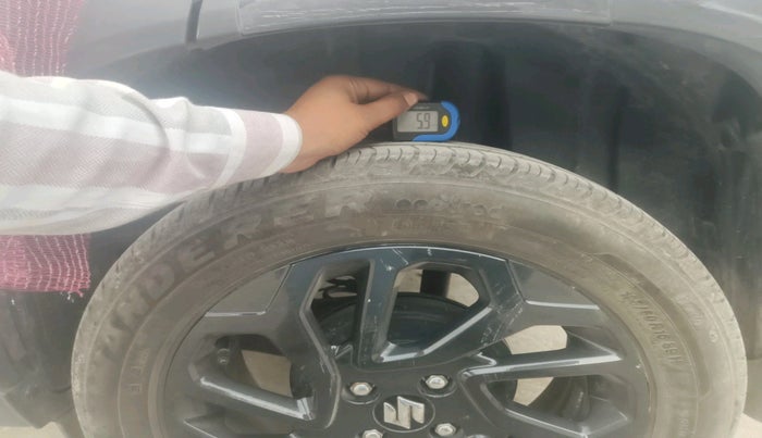 2024 Maruti FRONX Delta Plus (O) 1.2L AGS, Petrol, Automatic, 18,378 km, tyre