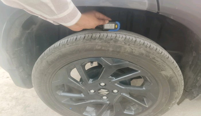 2024 Maruti FRONX Delta Plus (O) 1.2L AGS, Petrol, Automatic, 18,378 km, tyre