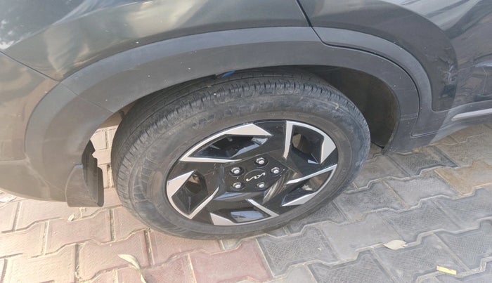 2024 KIA SONET HTX 1.0 TURBO PETROL IMT, Petrol, Manual, 31,887 km, tyre