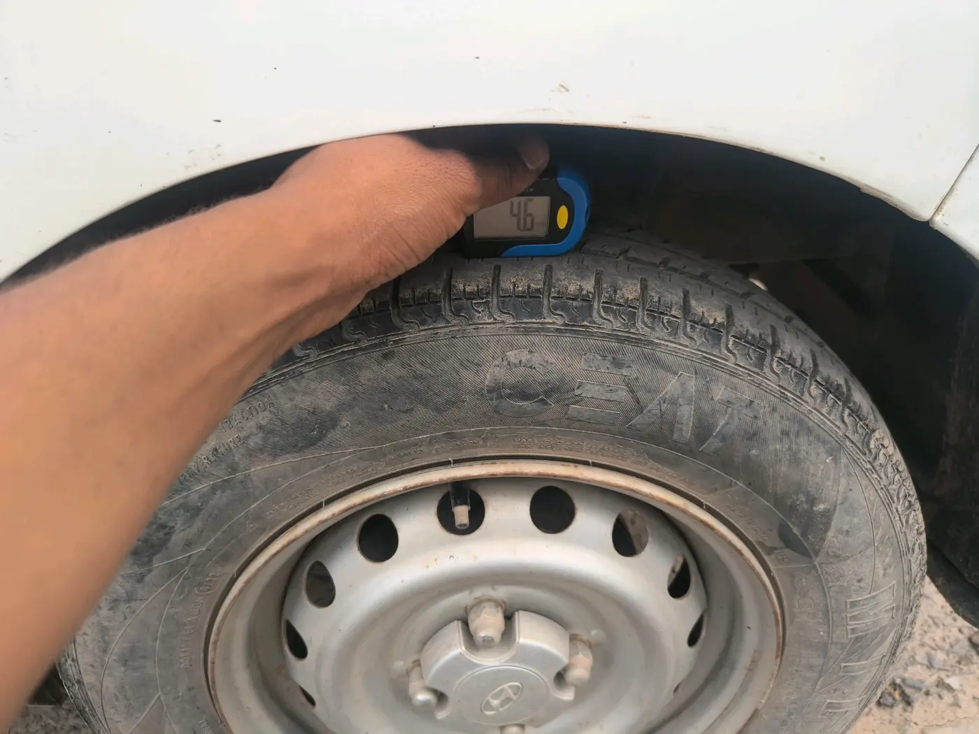 2018 Hyundai NEW SANTRO ERA, Petrol, Manual, 88,025 km, tyre