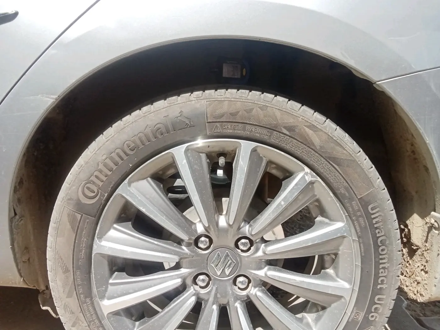 2020 Maruti Ciaz ALPHA 1.5 SHVS PETROL, Petrol, Manual, 1,15,612 km, tyre