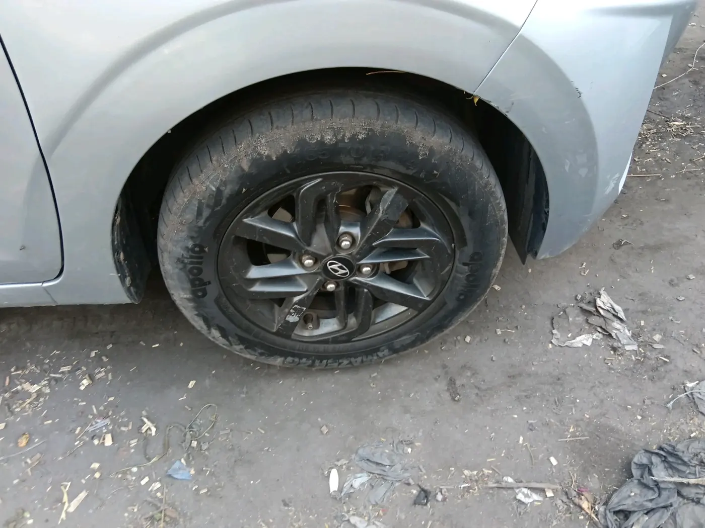 2021 Hyundai GRAND I10 NIOS SPORTZ 1.2 KAPPA VTVT CNG, CNG, Manual, 89,996 km, tyre