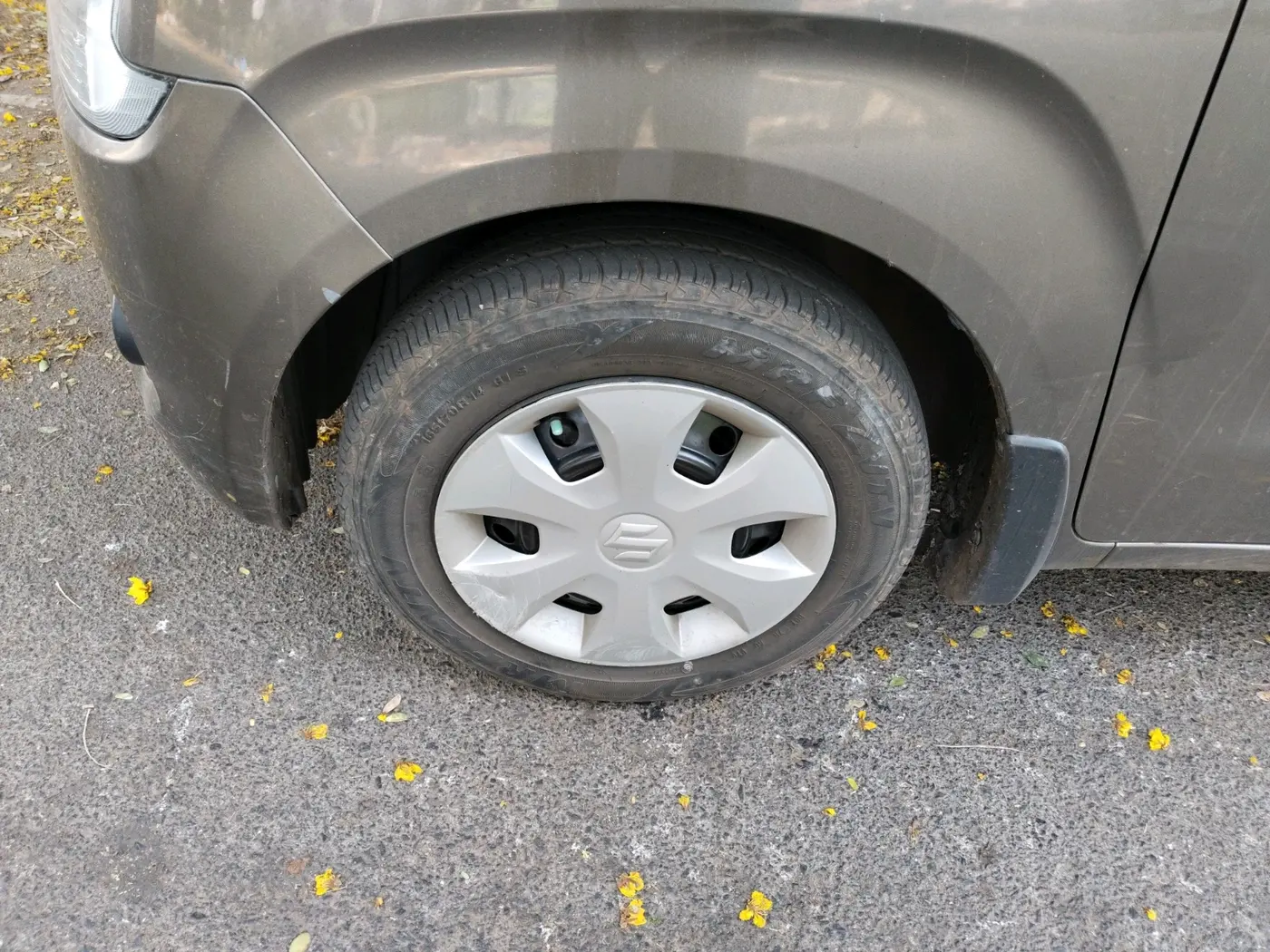 2019 Maruti New Wagon-R VXI 1.2, Petrol, Manual, 44,702 km, tyre