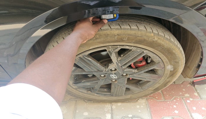 2024 Hyundai Verna SX (O) 1.5 TURBO PETROL DCT, Petrol, Automatic, 29,600 km, tyre