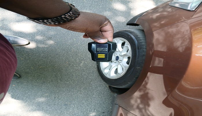 2018 Ford Ecosport TITANIUM + 1.5L PETROL AT, Petrol, Automatic, 52,757 km, tyre