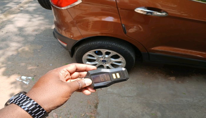 2018 Ford Ecosport TITANIUM + 1.5L PETROL AT, Petrol, Automatic, 52,757 km, tyre