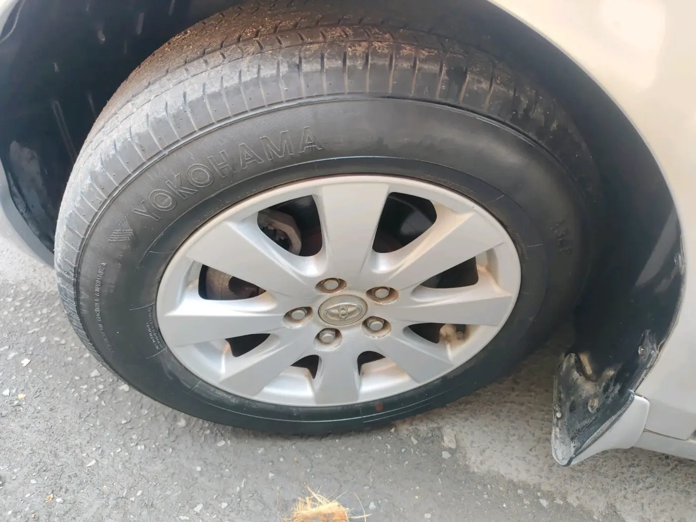 2007 Toyota Camry W2 AT, Petrol, Automatic, 39,783 km, tyre