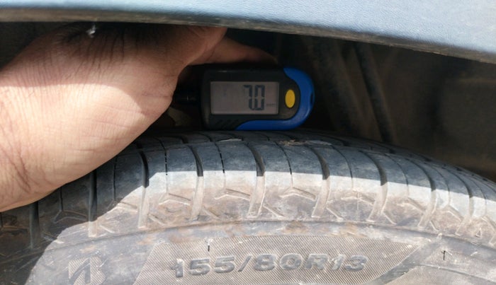 2018 Renault Kwid RXL, CNG, Manual, 66,146 km, tyre