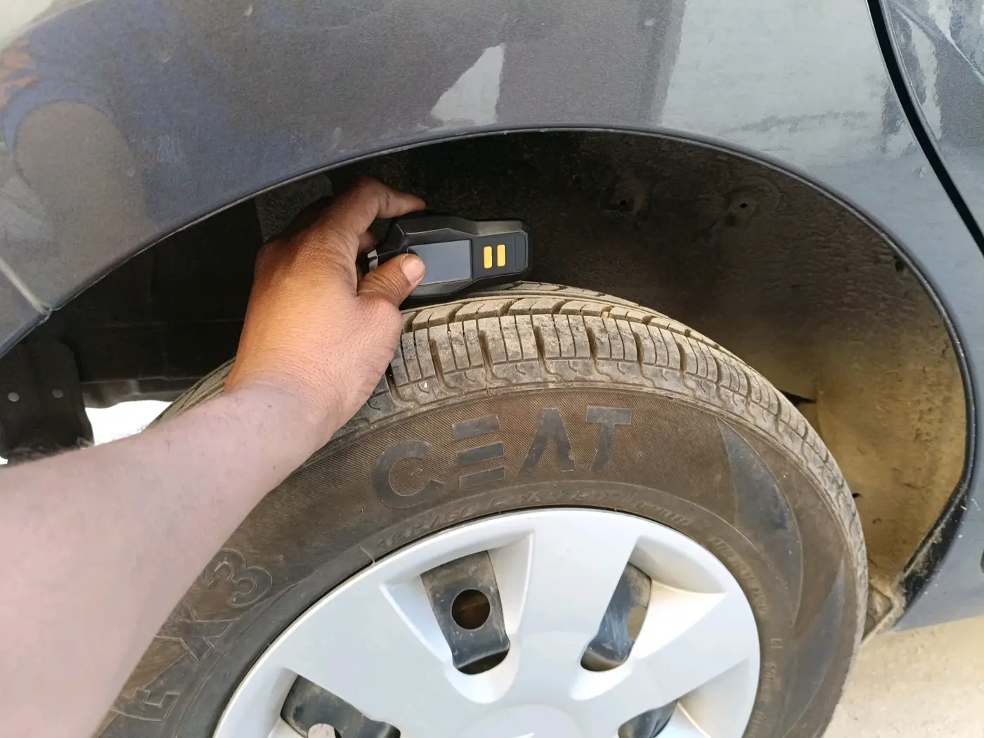 2025 Maruti Alto K10 VXI, Petrol, Manual, 8,539 km, tyre