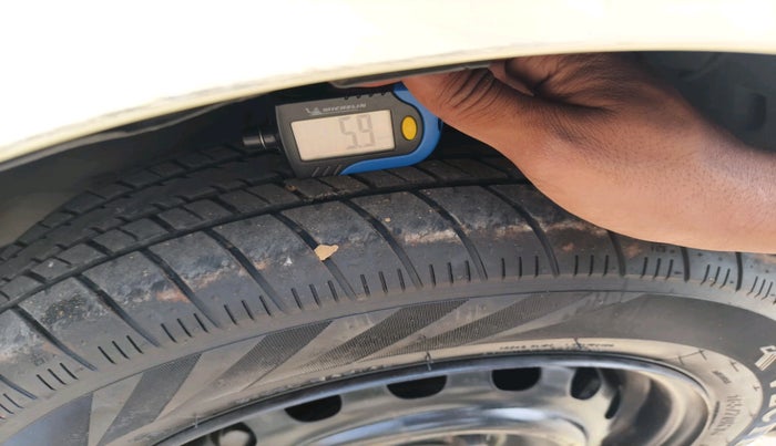 2012 Nissan Micra XV PETROL, Petrol, Manual, 1,11,546 km, tyre