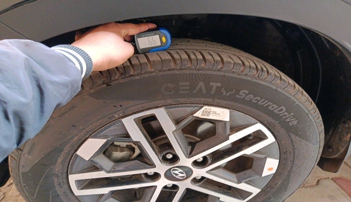 2025 Hyundai VENUE SX (O) 1.0 TURBO DCT, Petrol, Automatic, 482 km, tyre