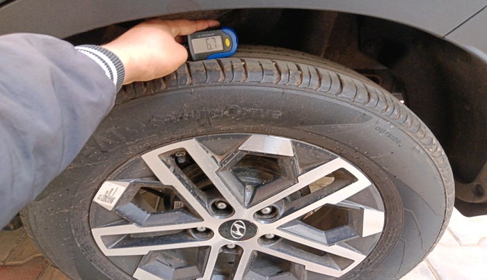 2025 Hyundai VENUE SX (O) 1.0 TURBO DCT, Petrol, Automatic, 482 km, tyre