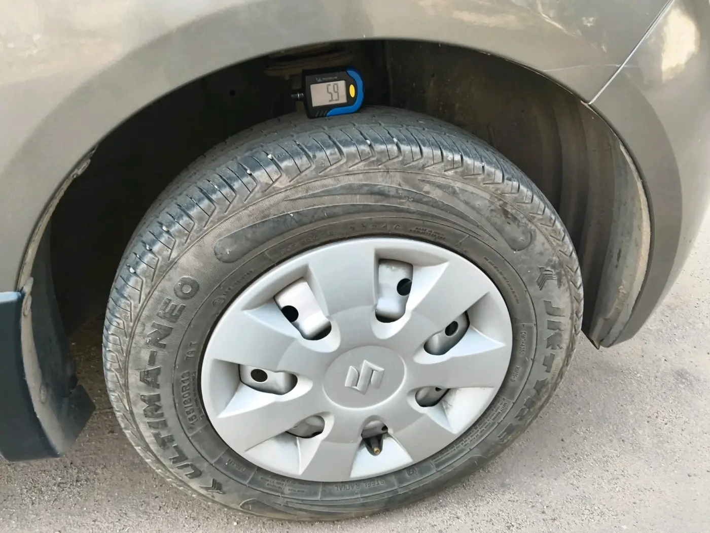 2024 Maruti New Wagon-R LXI 1.0, Petrol, Manual, 6,120 km, tyre