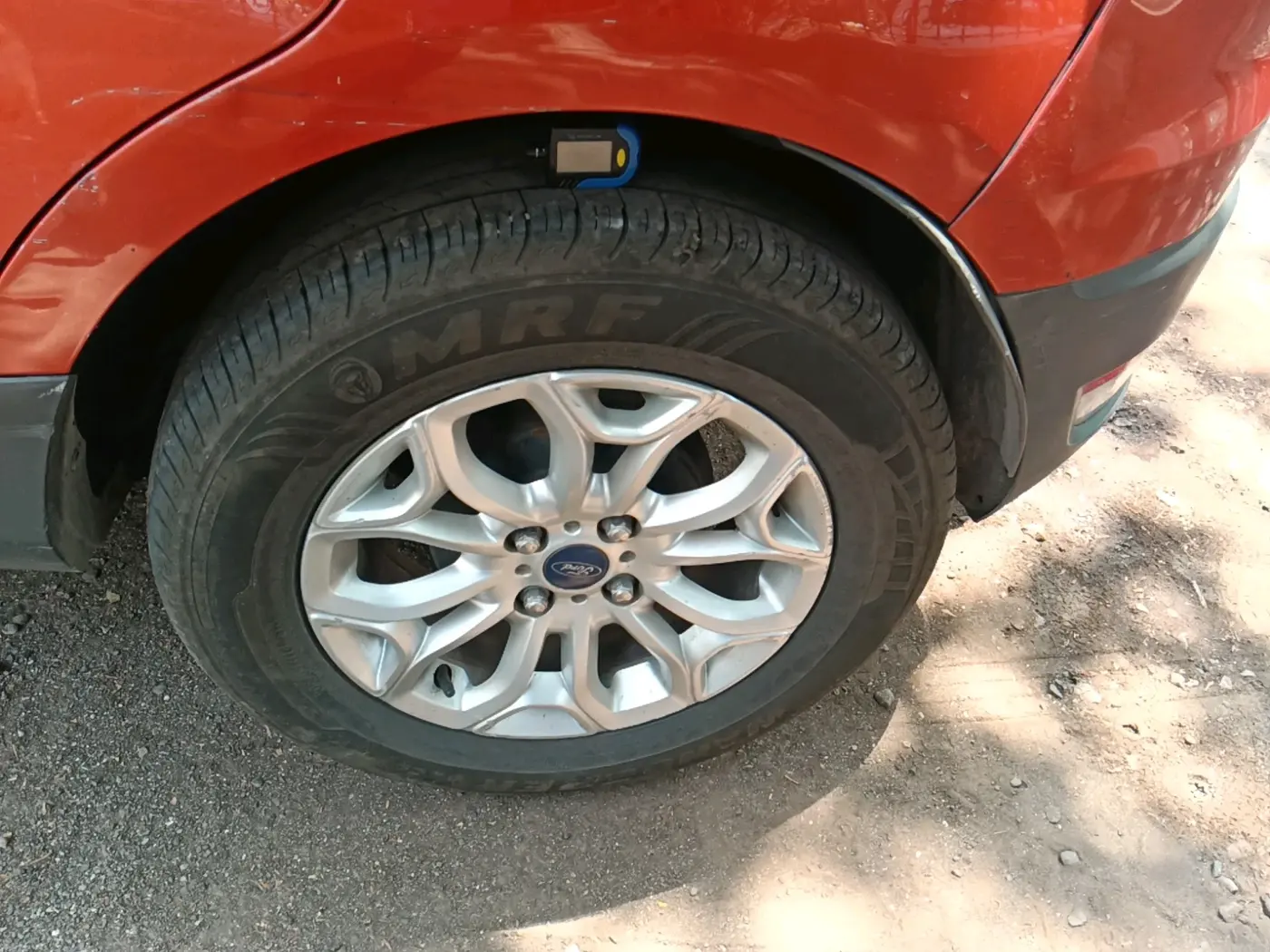 2014 Ford Ecosport TITANIUM 1.5L DIESEL, Diesel, Manual, 1,08,000 km, tyre