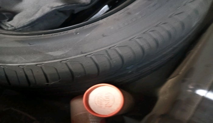 2023 Tata NEXON XZA PLUS LUX SUNROOF RED DARK PETROL, Petrol, Automatic, 33,365 km, tyre