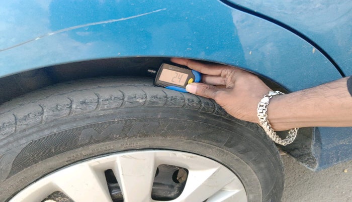 2014 Maruti Celerio VXI AMT, Petrol, Automatic, 77,019 km, tyre