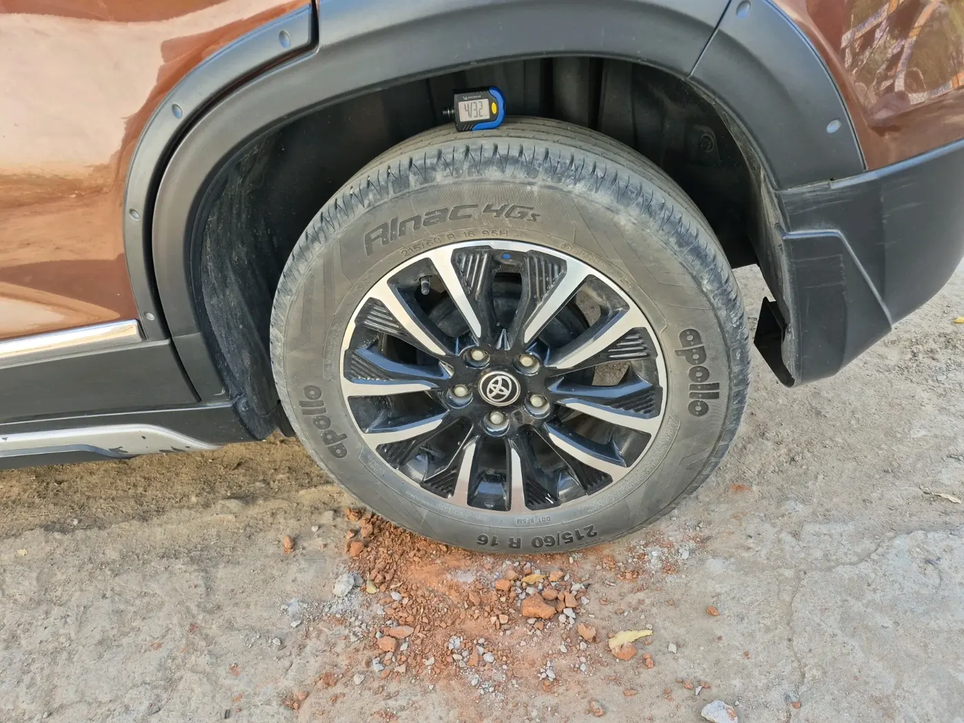 2021 Toyota URBAN CRUISER PREMIUM GRADE MT, Petrol, Manual, 59,500 km, tyre