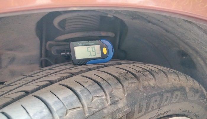 2018 Tata TIGOR XZ PETROL, Petrol, Manual, 89,408 km, tyre