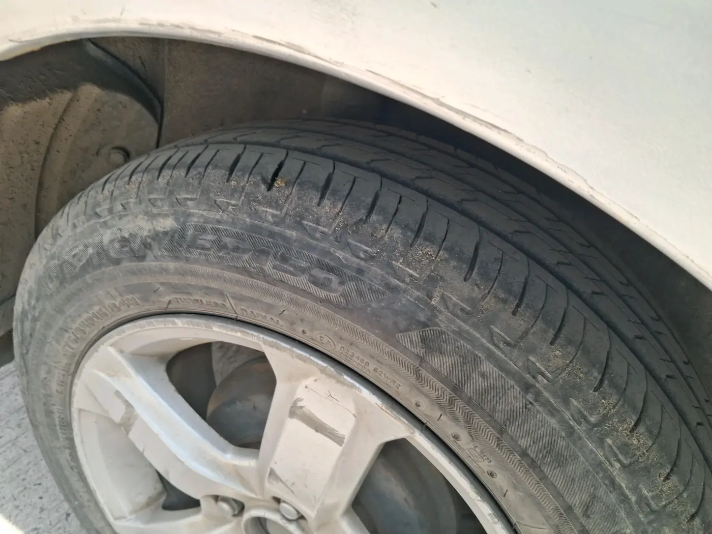 2013 Honda City 1.5L I-VTEC S MT, CNG, Manual, 1,44,735 km, tyre
