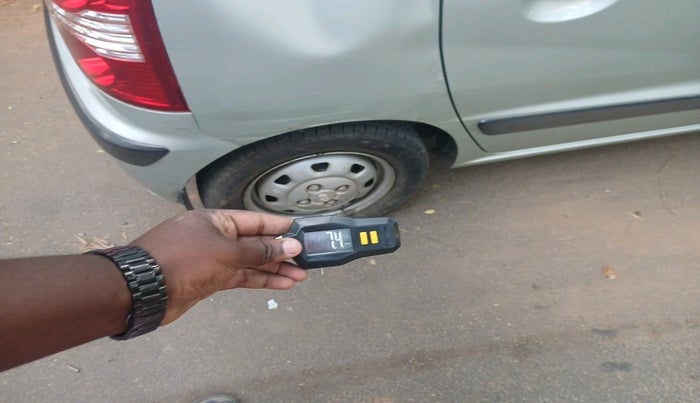 2004 Hyundai Santro Xing XG, Petrol, Manual, 43,400 km, tyre