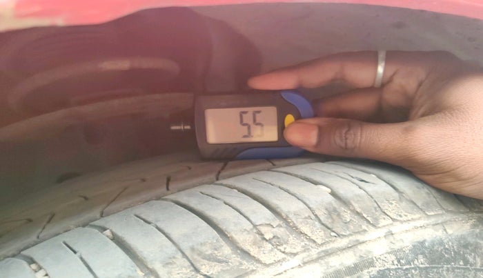 2017 Maruti Baleno ALPHA PETROL 1.2, Petrol, Manual, 1,01,523 km, tyre