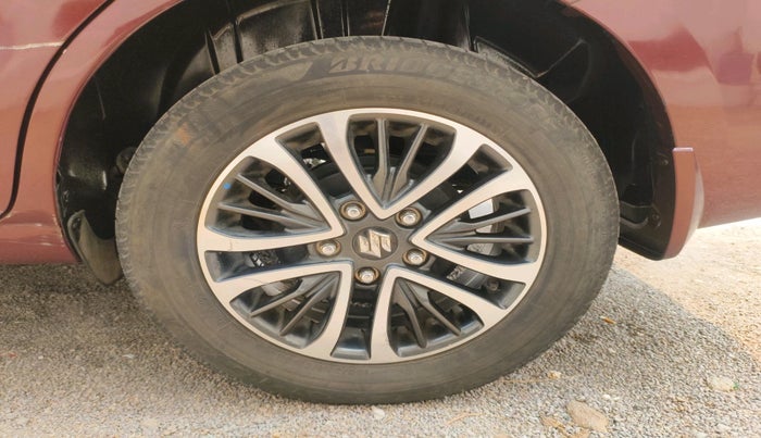 2023 Maruti Ertiga ZXI+ SHVS, Petrol, Manual, 73,430 km, tyre