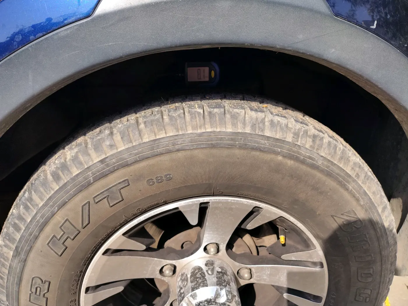 2017 Tata Hexa XM 4X2 7 STR, Diesel, Manual, 88,689 km, tyre