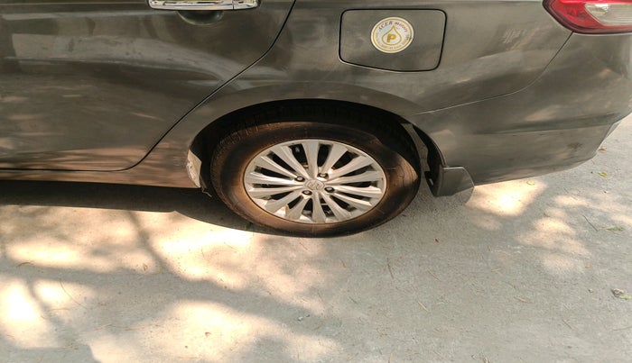 2018 Maruti Ciaz ZETA 1.5 SHVS MT PETROL, Petrol, Manual, 86,575 km, tyre