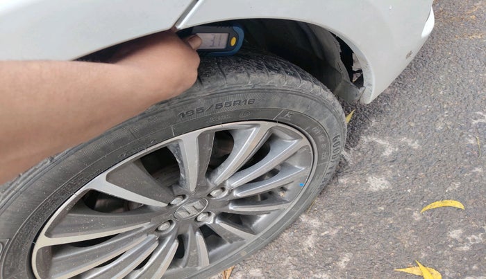 2021 Maruti Ciaz ALPHA  AT 1.5 SHVS PETROL, CNG, Automatic, 43,784 km, tyre