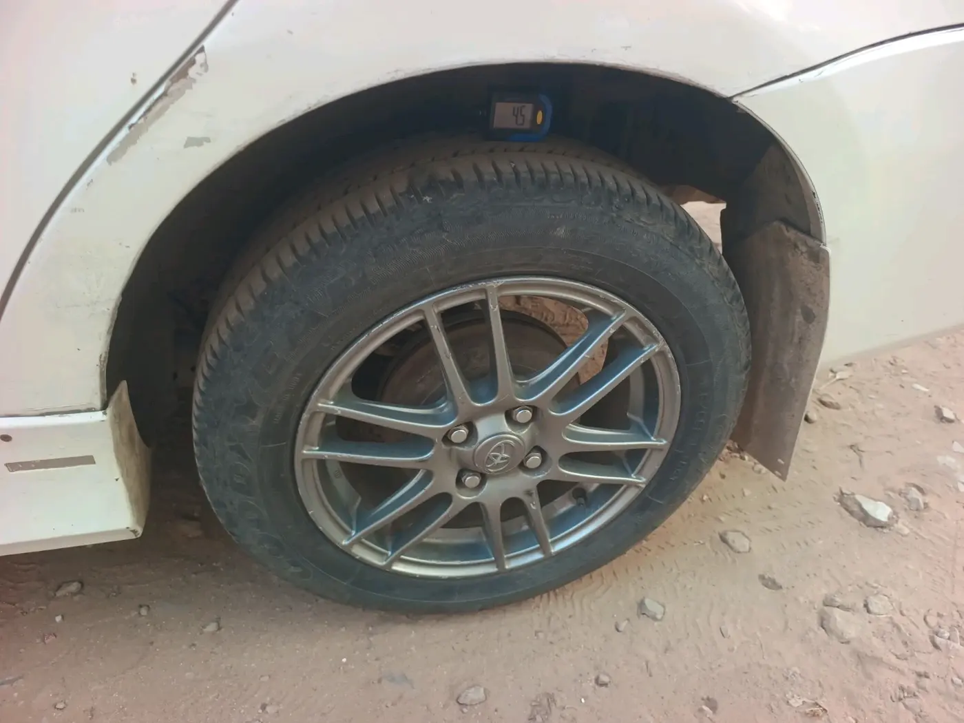 2012 Toyota Etios GD, Diesel, Manual, 89,000 km, tyre