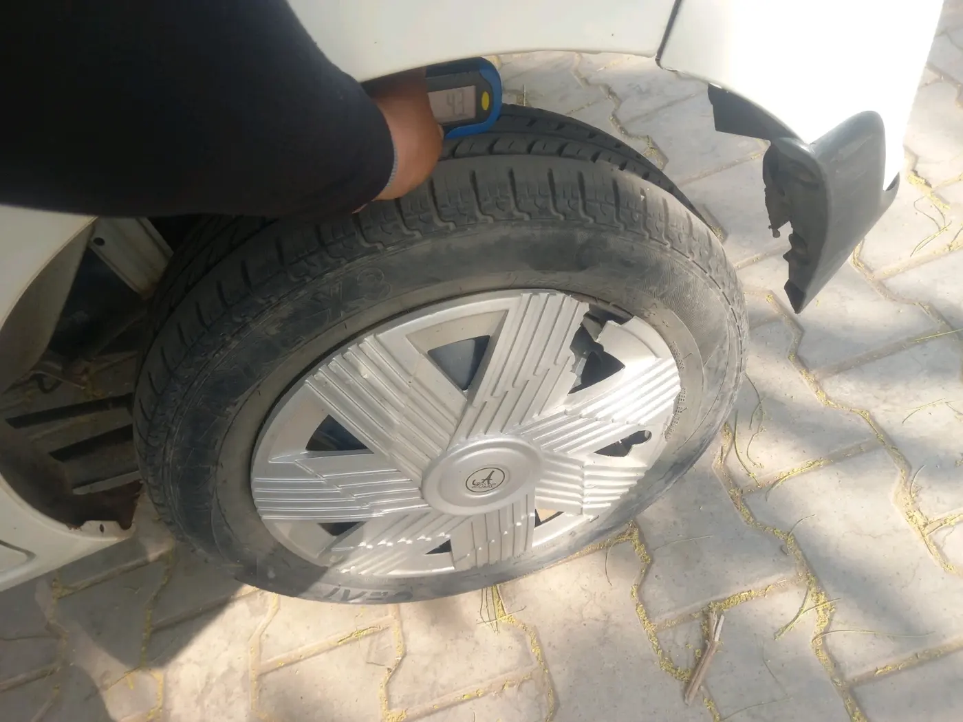 2018 Maruti Alto K10 VXI, Petrol, Manual, 75,010 km, tyre