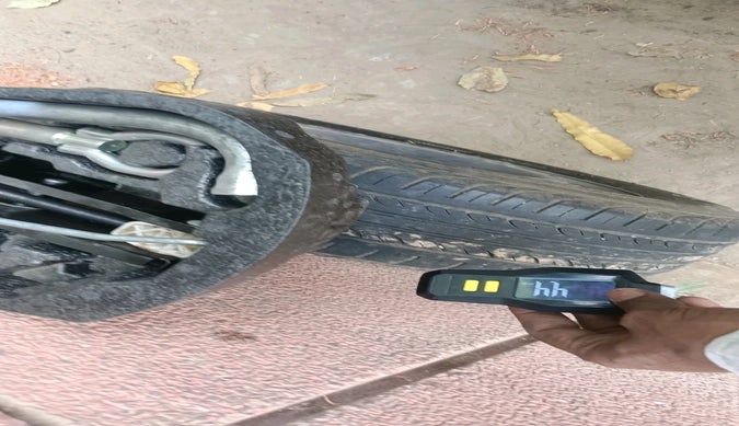 2011 Volkswagen Polo TRENDLINE 1.2L PETROL, Petrol, Manual, 46,545 km, tyre