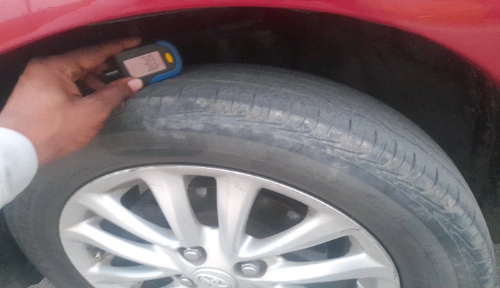 2018 Toyota YARIS G MT, Petrol, Manual, 1,18,142 km, tyre