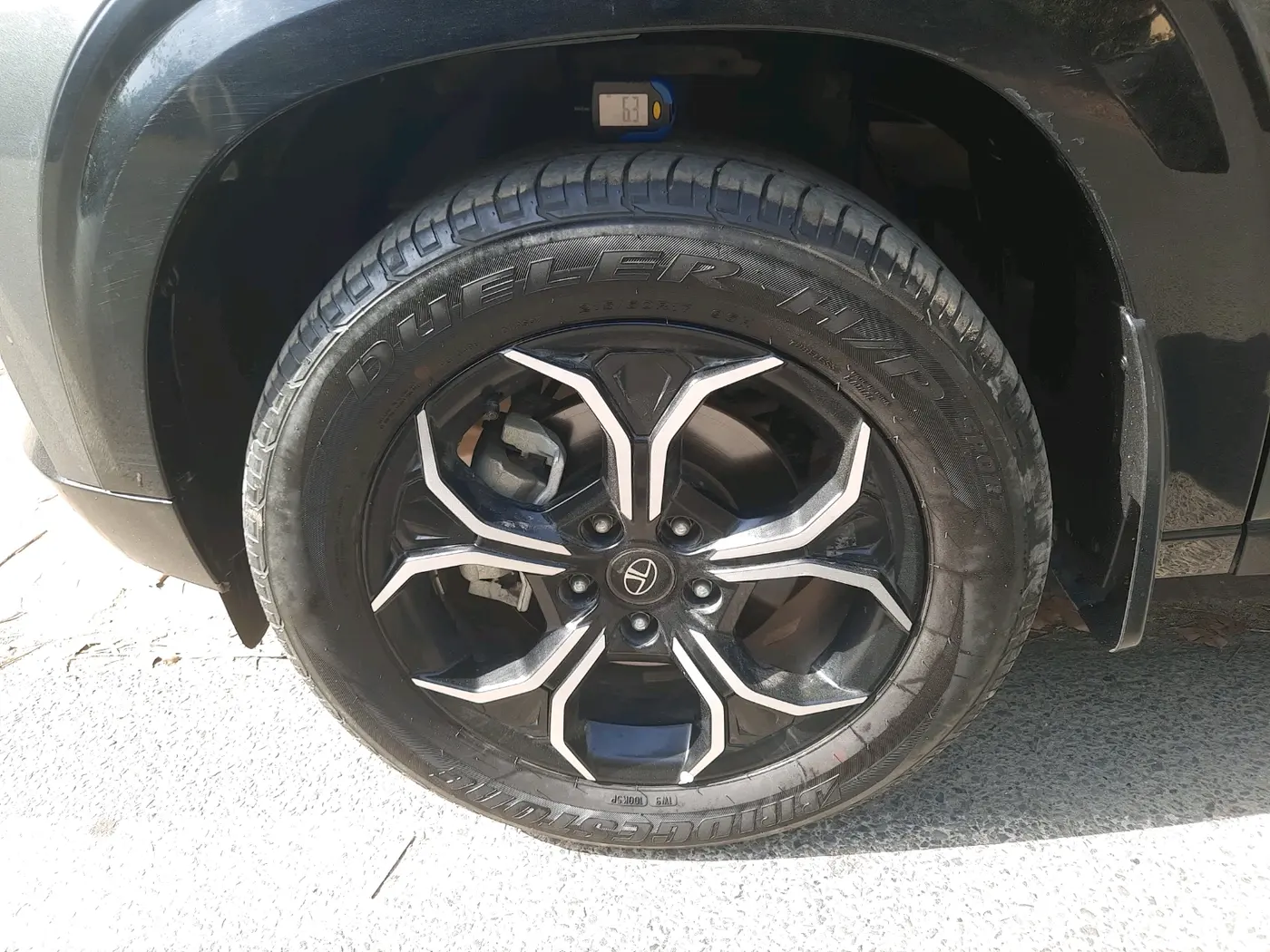 2025 Tata Curvv Creative S 1.5 Diesel 6MT, Diesel, Manual, 18,506 km, tyre