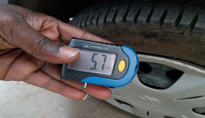 2010 Maruti Wagon R 1.0 VXI, Petrol, Manual, 77,390 km, tyre