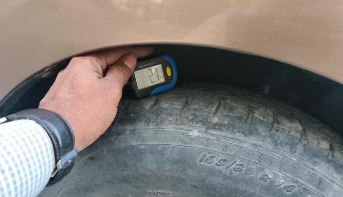 2018 Maruti Dzire VXI AMT, Petrol, Automatic, 55,577 km, tyre