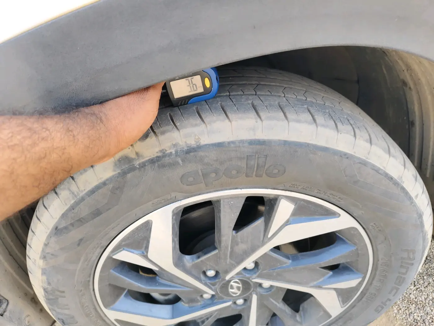 2021 Hyundai Creta SX (O) IVT 1.5 PETROL, Petrol, Automatic, 30,236 km, tyre
