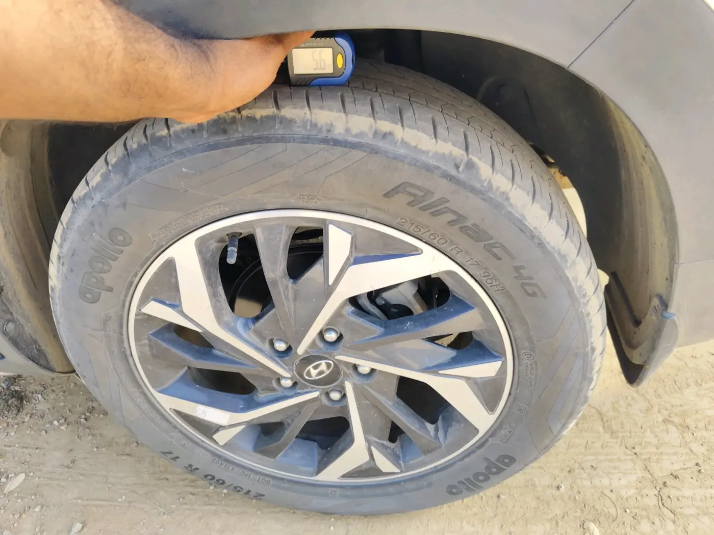 2021 Hyundai Creta SX (O) IVT 1.5 PETROL, Petrol, Automatic, 30,236 km, tyre