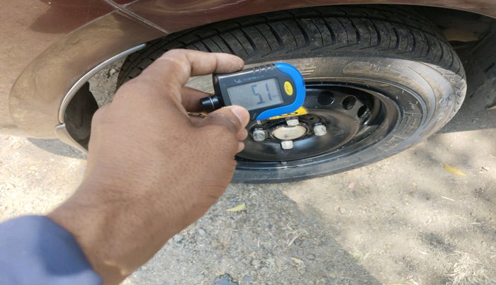 2022 Tata TIGOR XZ PLUS CNG, CNG, Manual, 42,539 km, tyre