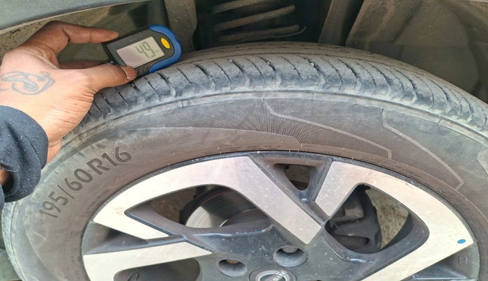 2021 Nissan MAGNITE XV TURBO CVT, Petrol, Automatic, 17,769 km, tyre