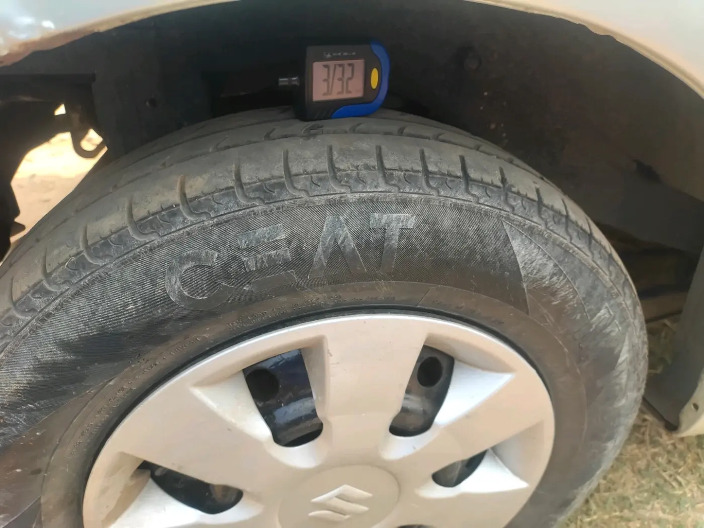 2009 Maruti A Star VXI, Petrol, Manual, 99,186 km, tyre