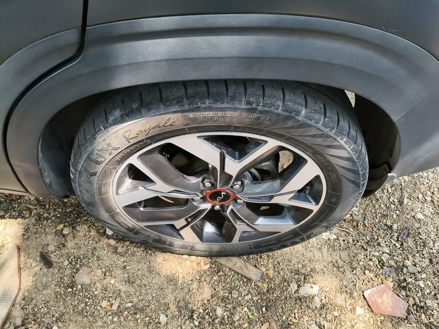 2021 KIA SELTOS X LINE 1.4 PETROL DCT, Petrol, Automatic, 50,192 km, tyre