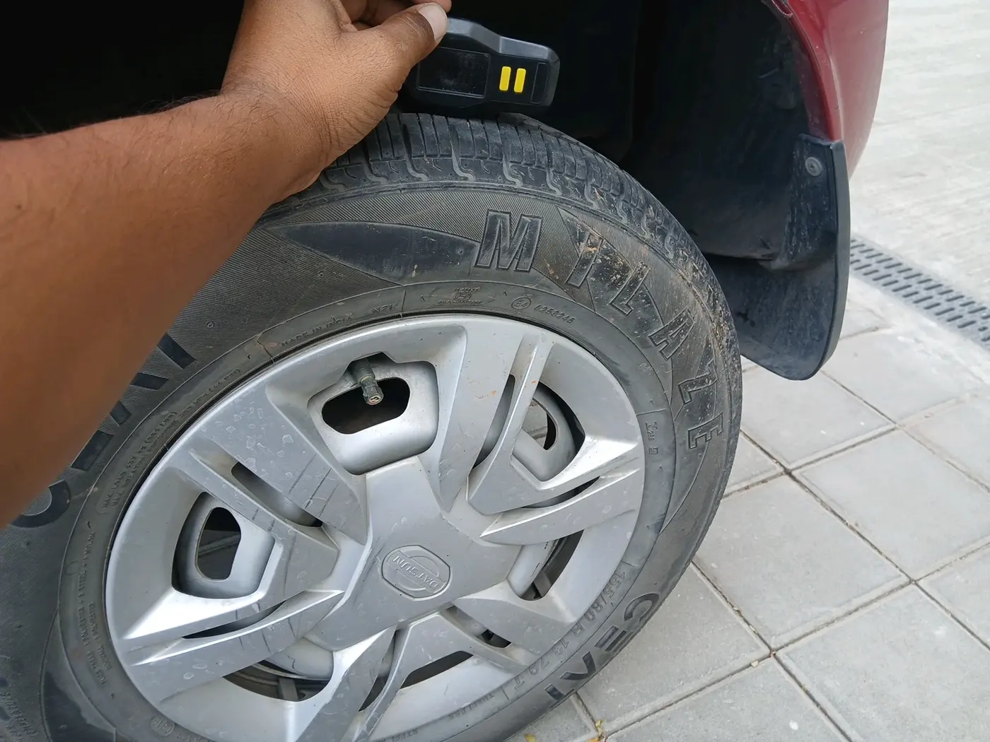 2018 Datsun Redi Go A, Petrol, Manual, 36,356 km, tyre